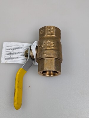 Dormont Ball Valve Brass 600WOG 150WSP 3/4'' Q11F-600TB