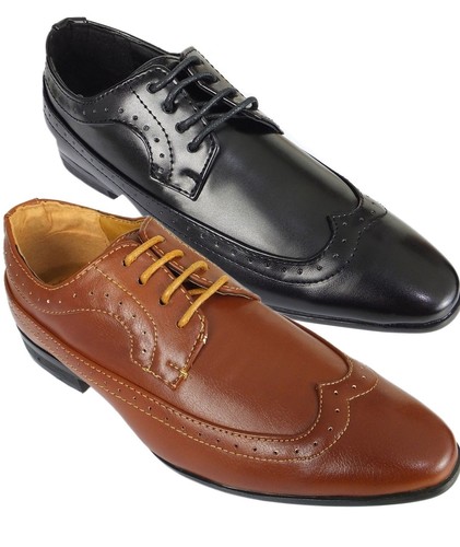 Boys Designer Lace Up Leather Brogue 