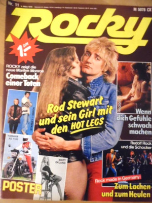 ROCKY 11 - 1978 B Rod Brit Ekland SWEET Starsky & Hutch Torfrock Adamo MOTORS