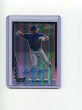 2021 Leaf Metal Draft Black 1990 Design Wilman Diaz Rookie Auto 8/15