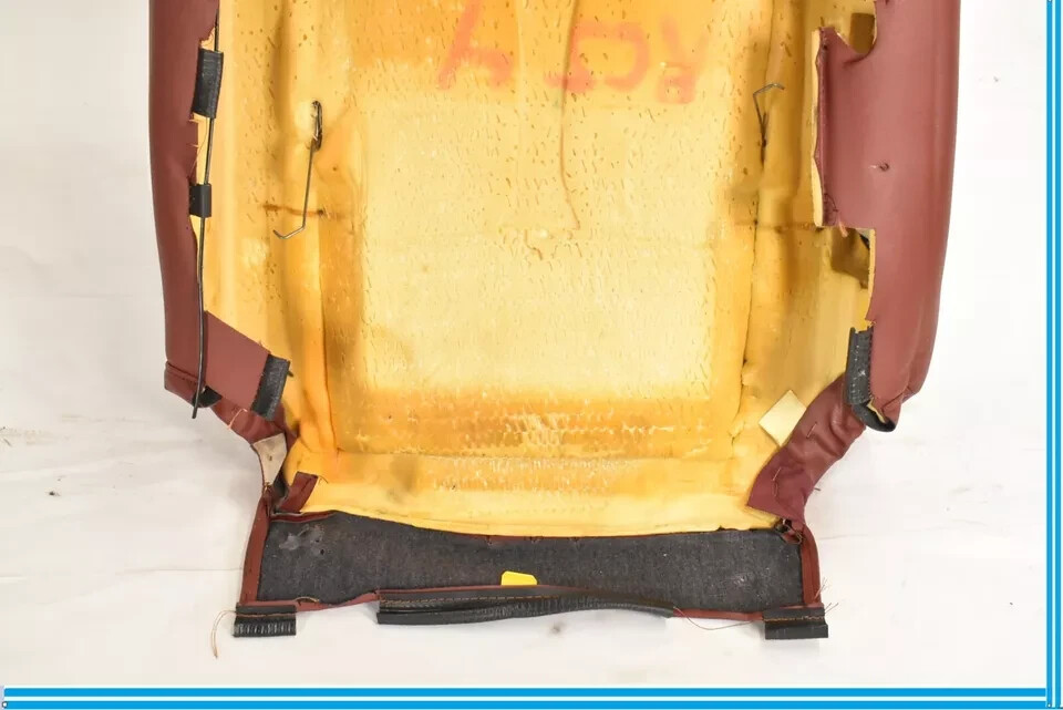 03-08 Maserati Quattroporte M139 Front Right Side Top Upper Seat Cushion Red OEM