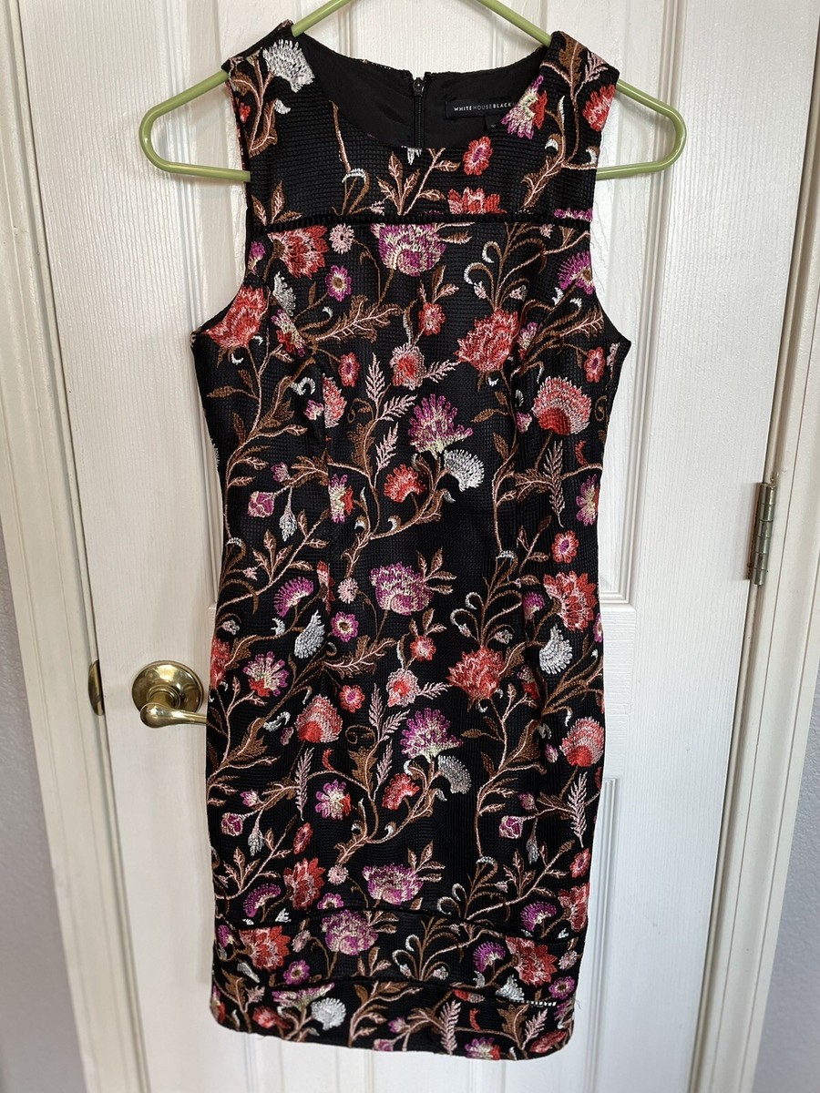 white house black market petite dresses Quinn Dress - Black main image 0