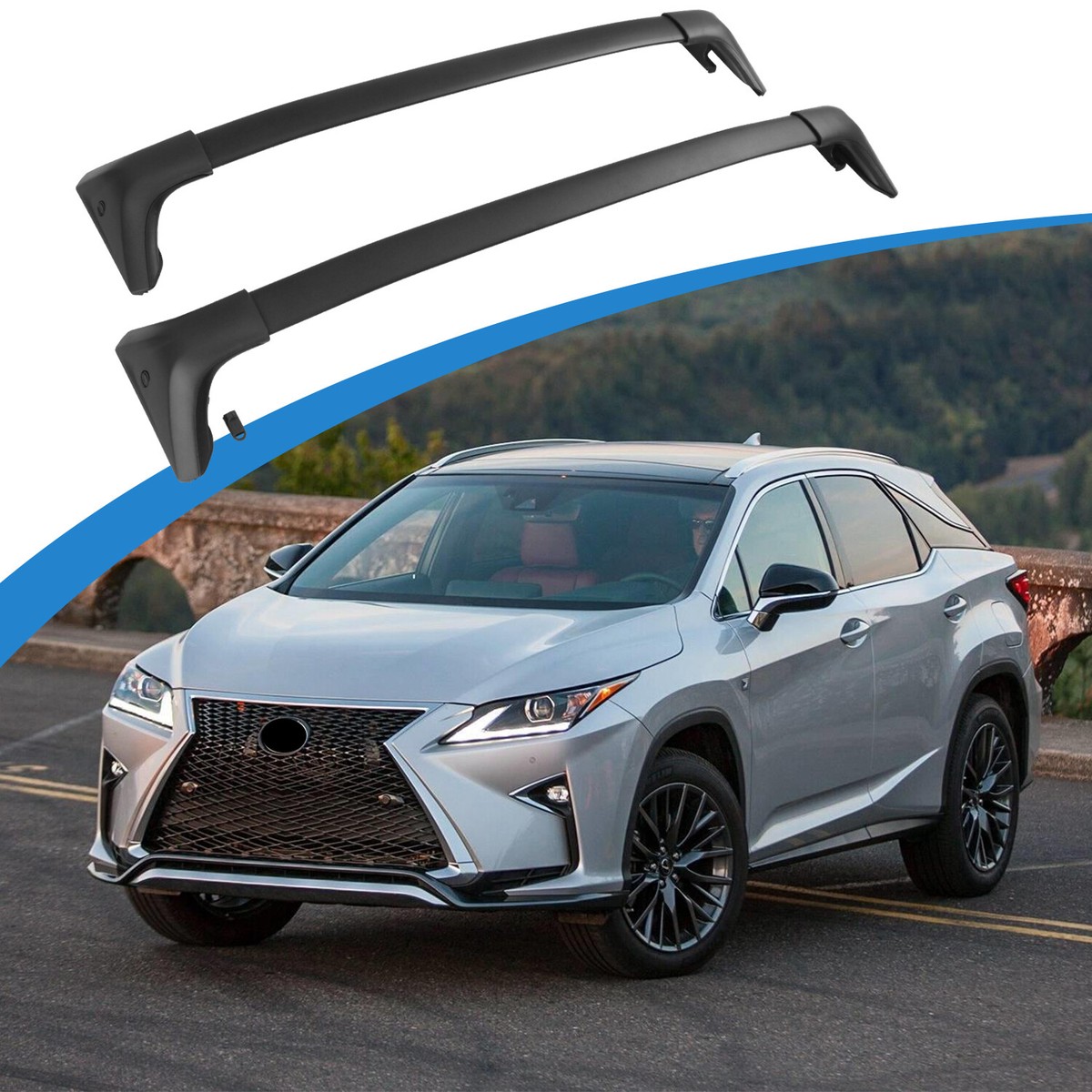 Rx 450h 2016 Lexus Rx 350 Roof Rack Cross Bar Roof Rack Set For