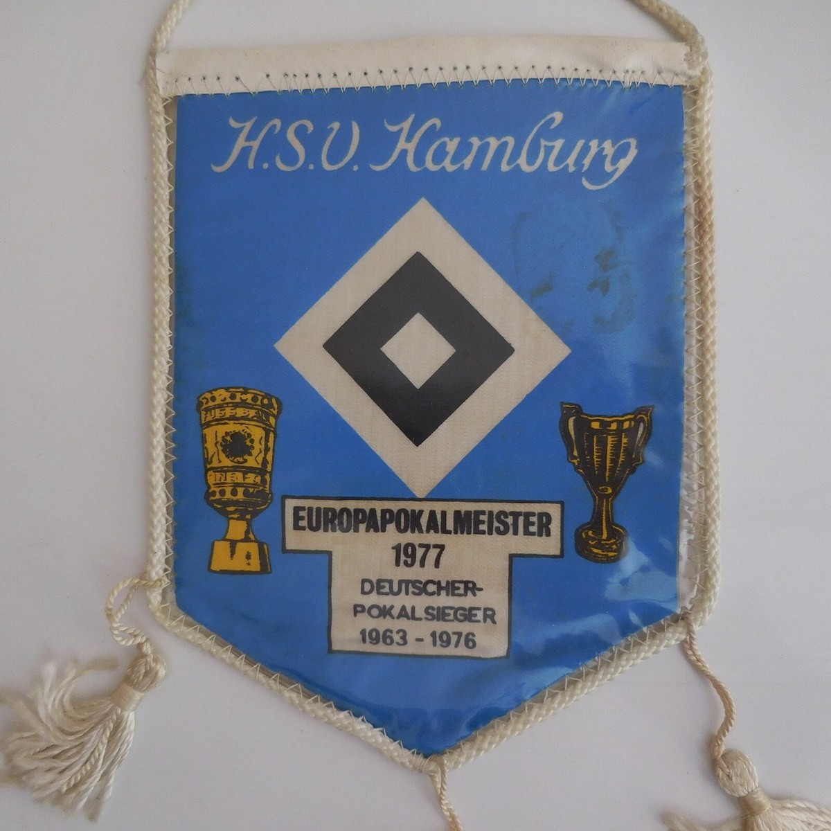 Fanion Vintage Hambourg SV Champion D'Allemagne 1979 – Supporter Football Collector