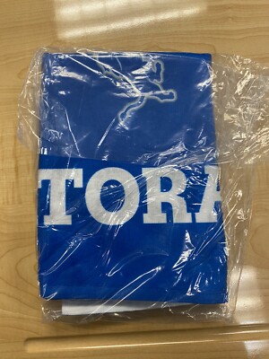 Detroit Lions NFL Pro Team WinCraft Gatorade Blue Sideline Towel 41x21 NEW nBag