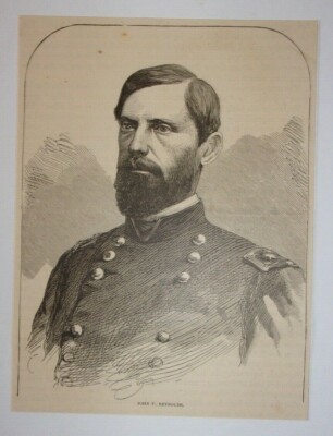 1866 John F. Reynolds (Civil War) Engraving