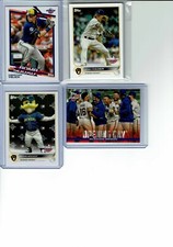 2022 Topps Opening Day Baseball Milwaukee Brewers Team Set (6) Base Cards ++++