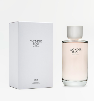 ZARA Wonder Rose Eau De Toilette Fragrance Perfume 180ml Band New