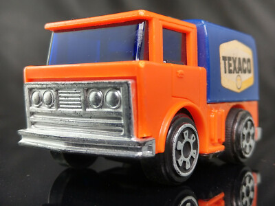 Vintage JIMSON HONG KONG PUSH 'N GO FUN VEHICLE TEXACO FRICTION TRUCK Auto car