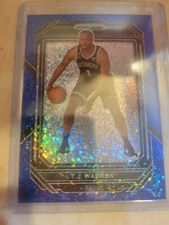2022-23 Panini PRIZM TJ WARREN Blue SPARKLE /144 SSP Brooklyn Nets