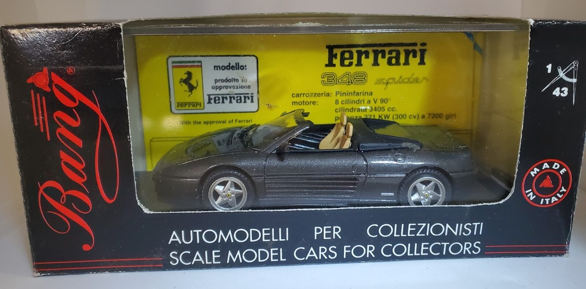ミニカー Bang Ferrari 348 Spider 1/43 BANG HQ Model FERRARI 348 Spider