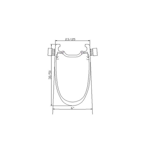 Bicicleta de carretera mate con ruedas de carbono 1380 g Sapim 38 mm 700C UD - Imagen 4 de 8