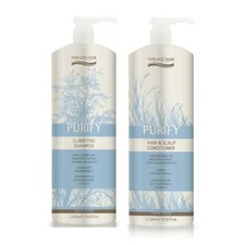 Natural Look PURIFY Clarifying Shampoo 1L & Hair Scalp Conditioner 1L DUO PACK