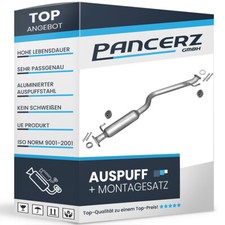 Mittelschalldämpfer für SUZUKI GRAND VITARA II 1.6i 4x4 106 PS Auspuff