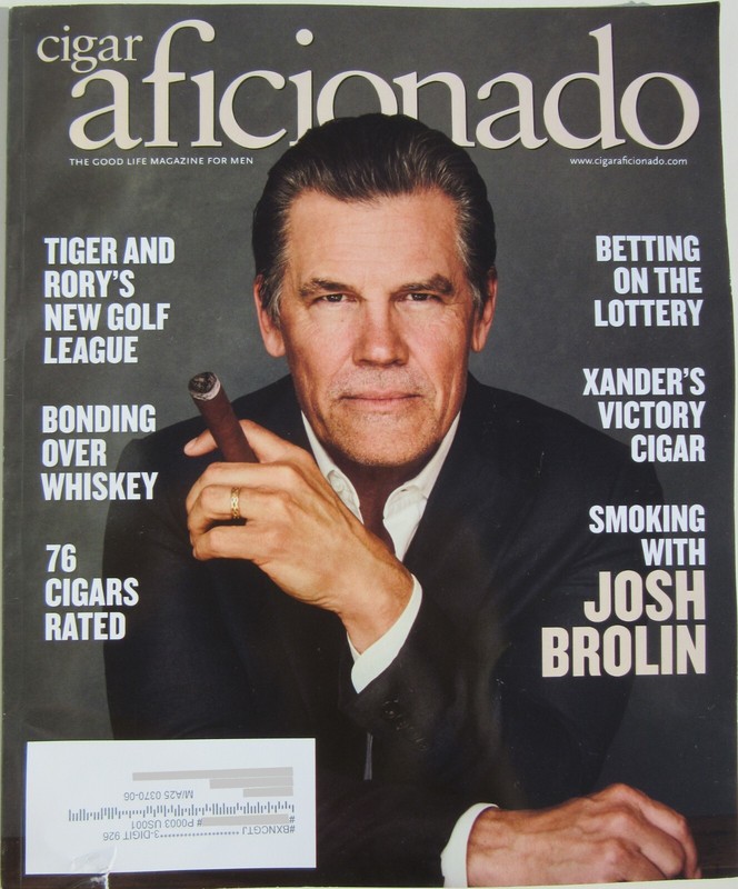 Cigar Aficionado Josh Broslin Lottery Xander Tiger Whiskey July / August 2024