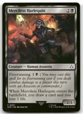 Merciless Harlequin #287 MTG Assassin's Creed NM X1