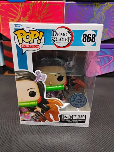 Funko Pop! Demon Slayer Nezuko Kamado Metallic Ver #868 Funko Special Edition