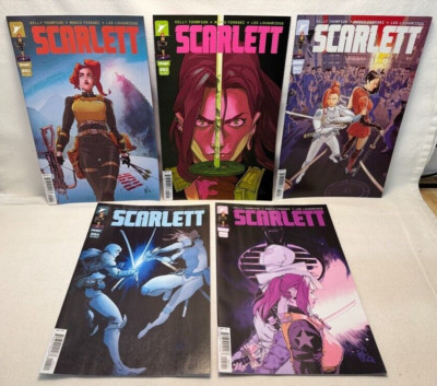 Image GIJoe Scarlett #1-5 CVR A Set by (W) Kelly Thompson *FREE SHIPPING*