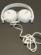 Sony MDR-ZX110 Ear-Pad On the Ear Headband Headphones - White