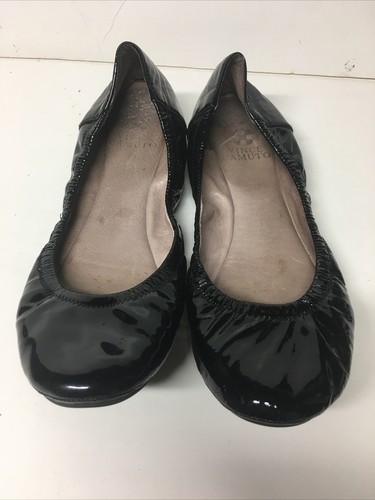 Para mujer Vince Camuto Ellen Zapatos Ballerina Zapatos de Tacón Charol  Negro 7.5/37.5 | eBay
