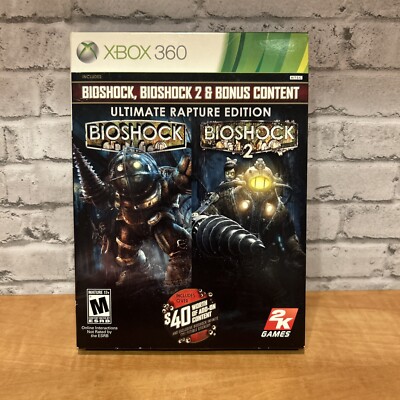 DEFECTIVE BioShock  Ultimate Rapture Edition Microsoft Xbox 360 2013 Sea G3D