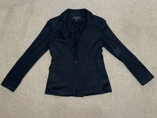 Solid Black Rag & Bone Blazer 100% Wool, size 0