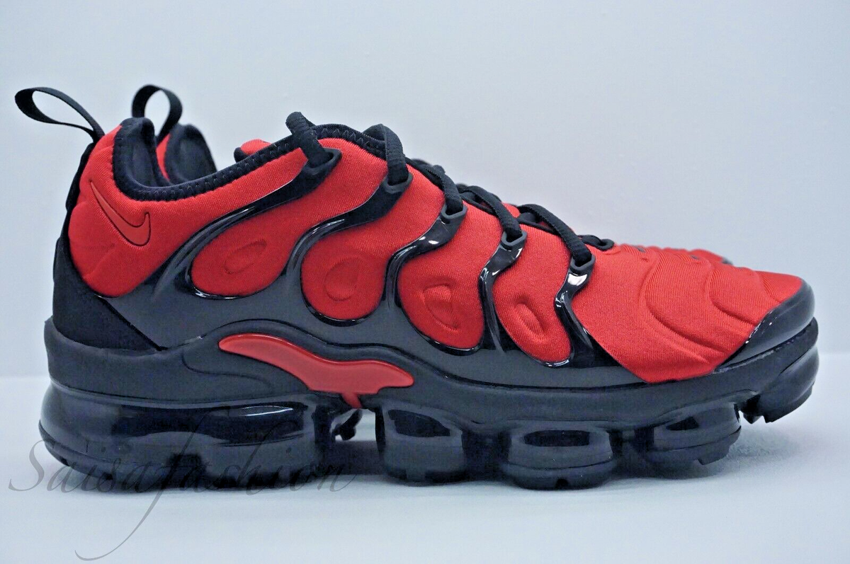 Size 10.5 - Nike Air VaporMax Plus University Red for sale online