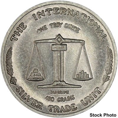 Vintage Rarities Mint International Silver Trade Unit 1 oz 999