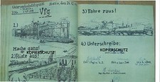 U-BOOT-KRIEG EINTRAGUNG IN DAS G&Auml;STEBUCH DER 4. U.-FLOTTILLE U 866 KDT ROGOWSKY