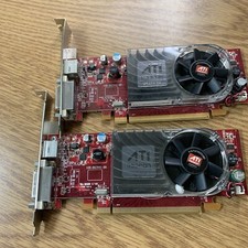 Lot Of 2 AMD 109-B62941-00 Standard Profile Video Graphics Card See Pics
