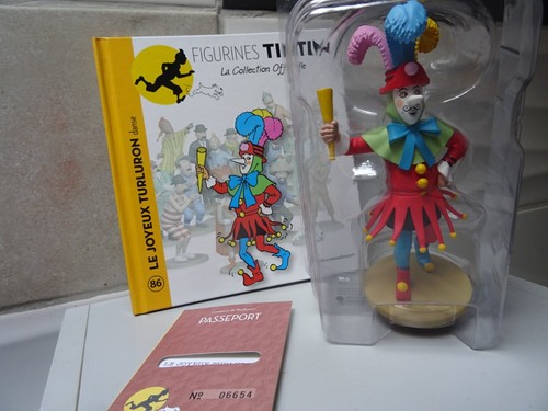 FIGURINE TINTIN COLLECTION Officielle N°35 Monsieur BOULLU le Marbrier