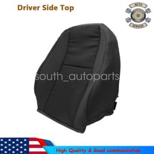 New Driver Top Cloth Seat Cover Black For 07-14 Chevy Silverado 1500 Lt Ls Ltz