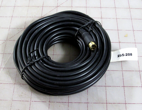 50ft S-VHS S-Video 4-pin Male-Male Cord Cable - Steren 255-208 - NEW - Picture 3 of 3