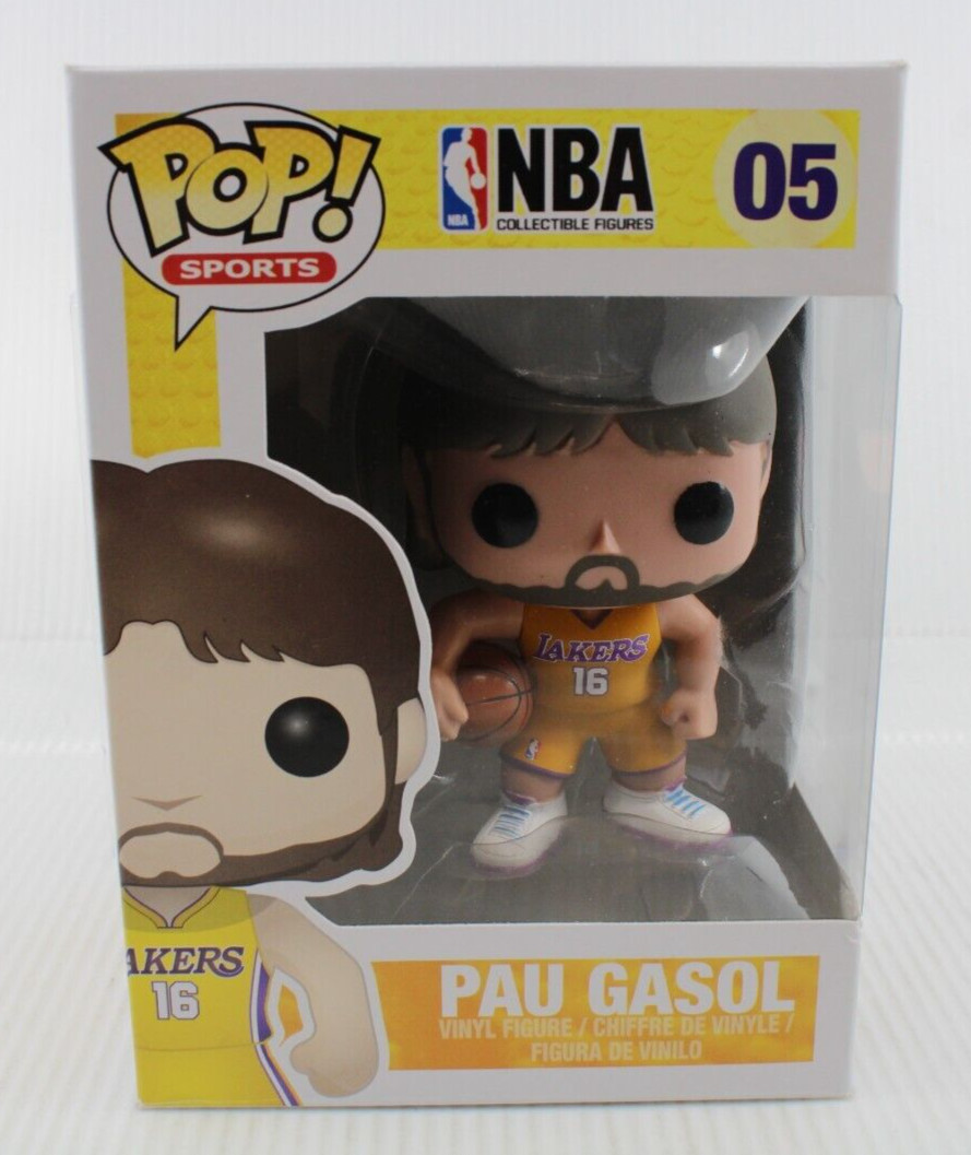 G2 Funko Pop Nba Sports Pau Gasol 16 Yellow Jersey Vinyl Figure