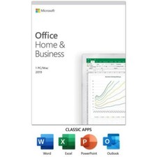 Microsoft Office Home and Business 2019 for PC or Mac T5D03216 