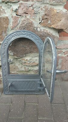 Buy Cast Iron Fire Foor Clay Bread Oven Doors Pizza Stove Rounded