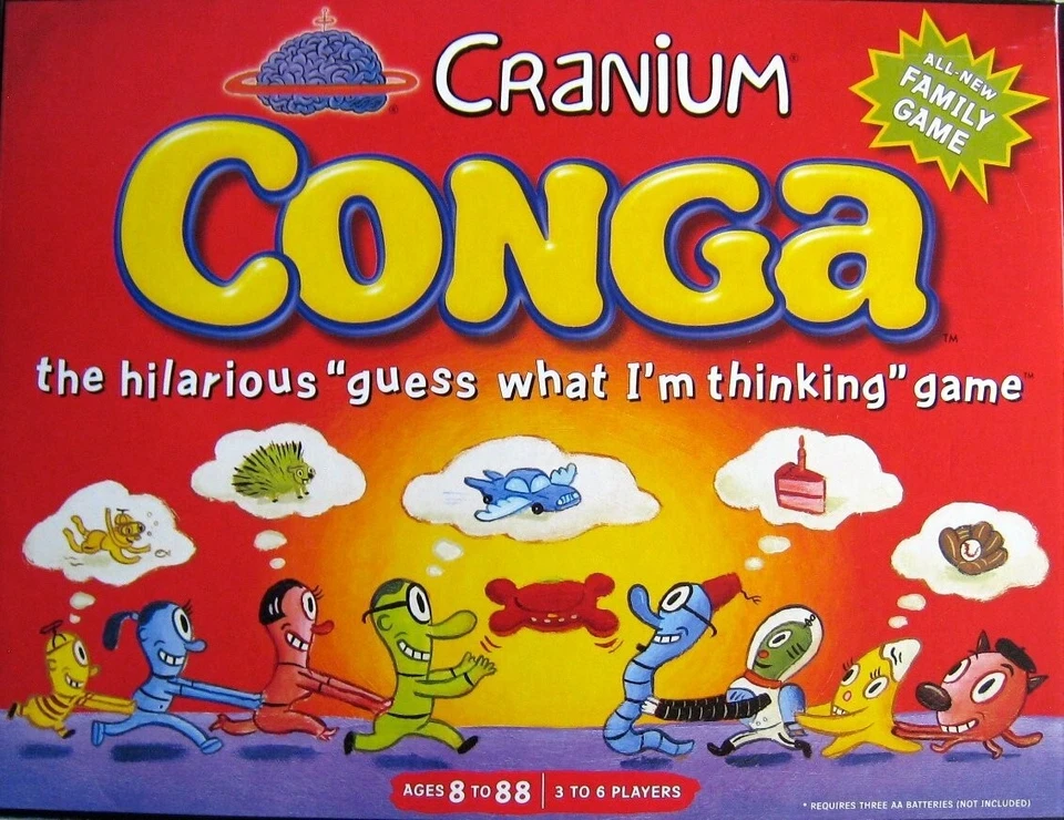Cranium Conga Board Game " guess what I'm thinking " Brand New & Sealed - Image 4 of 4