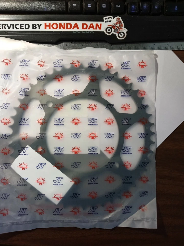 Roda dentada traseira de aço Honda XR600R XR650R XR250 JT 48T JTR301.48 compatível com 1990-2009 - Imagem 2 de 4