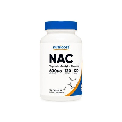 N-ACETYL L-CYSTEINE (NAC) SUPPLEMENT CAPSULES Premium,120 CAPSULES