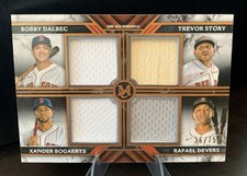 2022 Museum Collection Copper /75 Rafael Devers Bobby Dalbec Trevor Story
