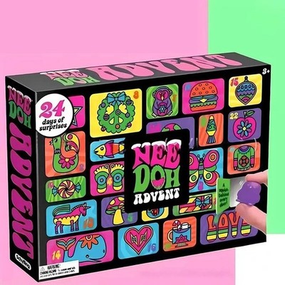 Hot Needoh Advent Calendar Gift For Children 24 Days of Surprises