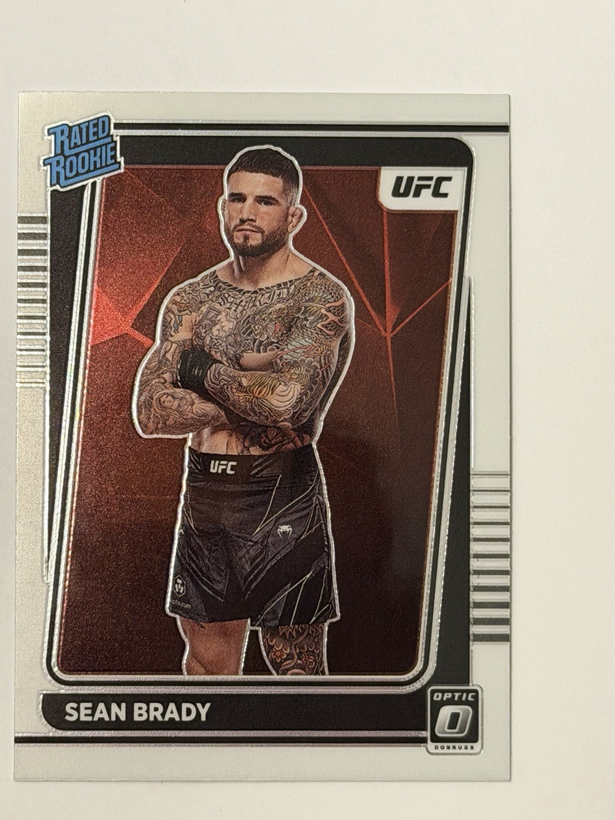 2022 Donruss Optic UFC Sean Brady Rookie RC #118