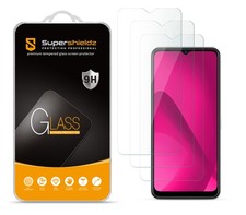 3-Pack Supershieldz Tempered Glass Screen Protector for T-Mobile Revvl 8