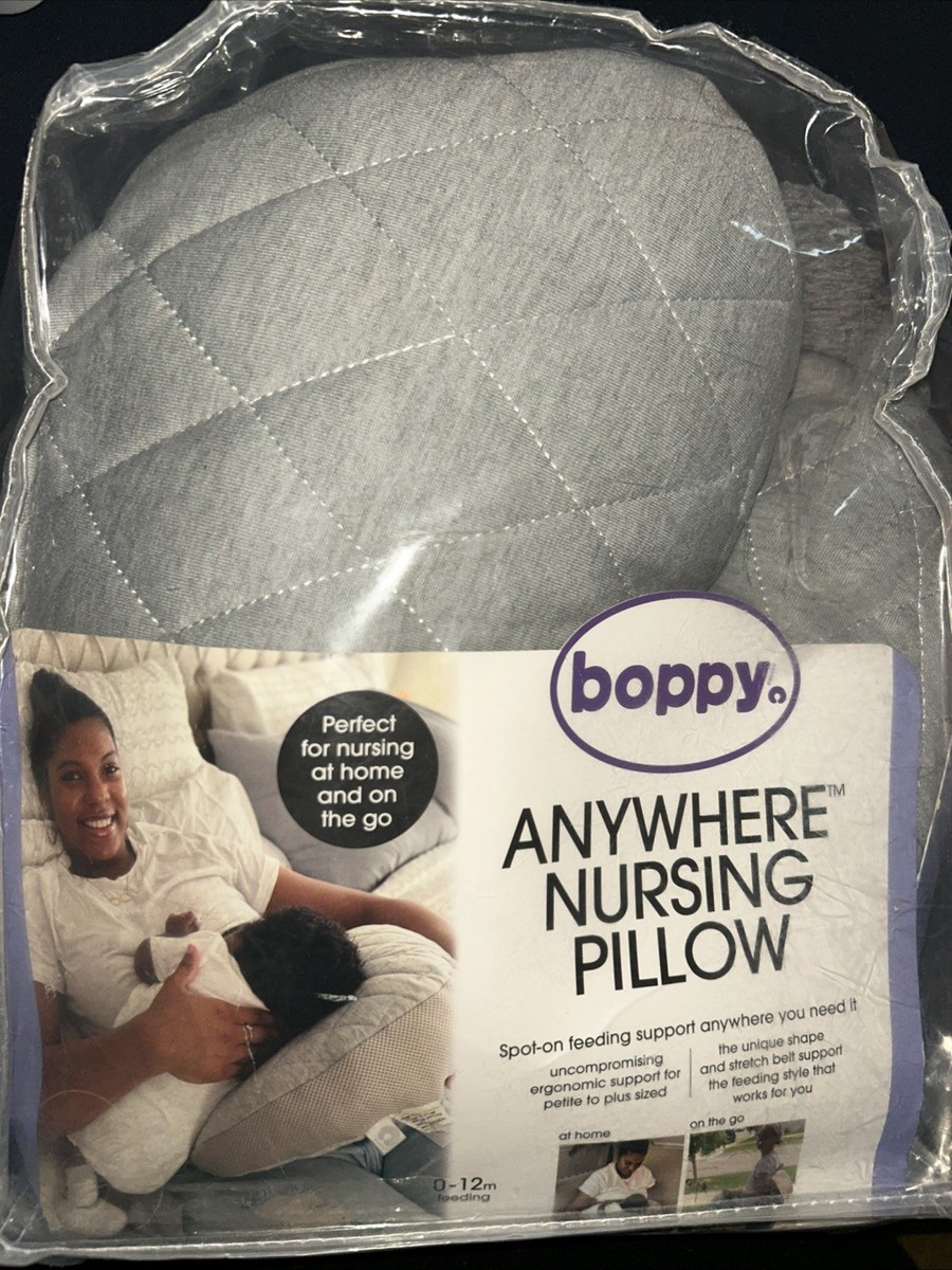 Boppy Anywhere Nursing Pillow Breastfeeding and Bottle Feeding