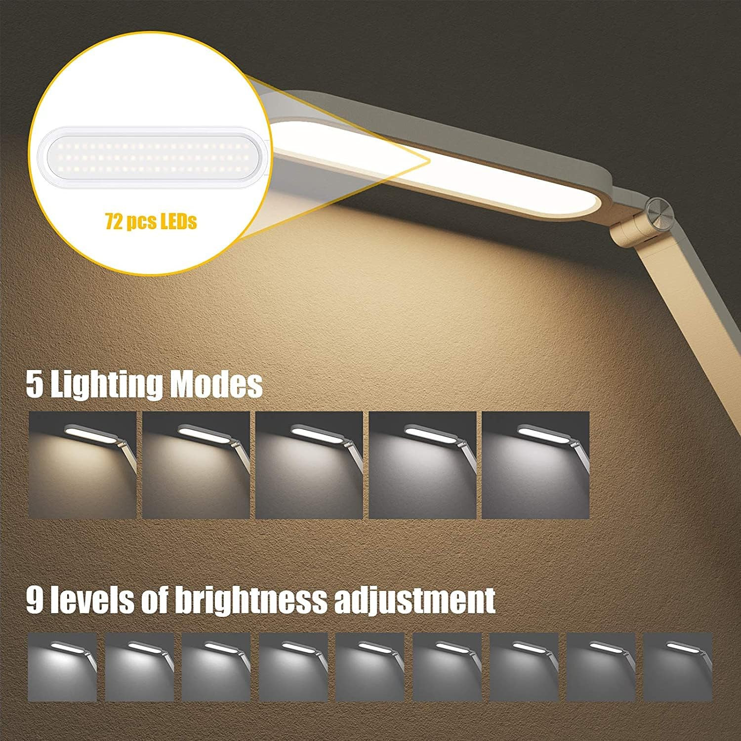 Lampada Studio LED: Luce Anti-Stanchezza per Sessioni Notturne - 2