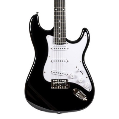 Voltera VS-300 BK E-Gitarre, schwarz (NEU)