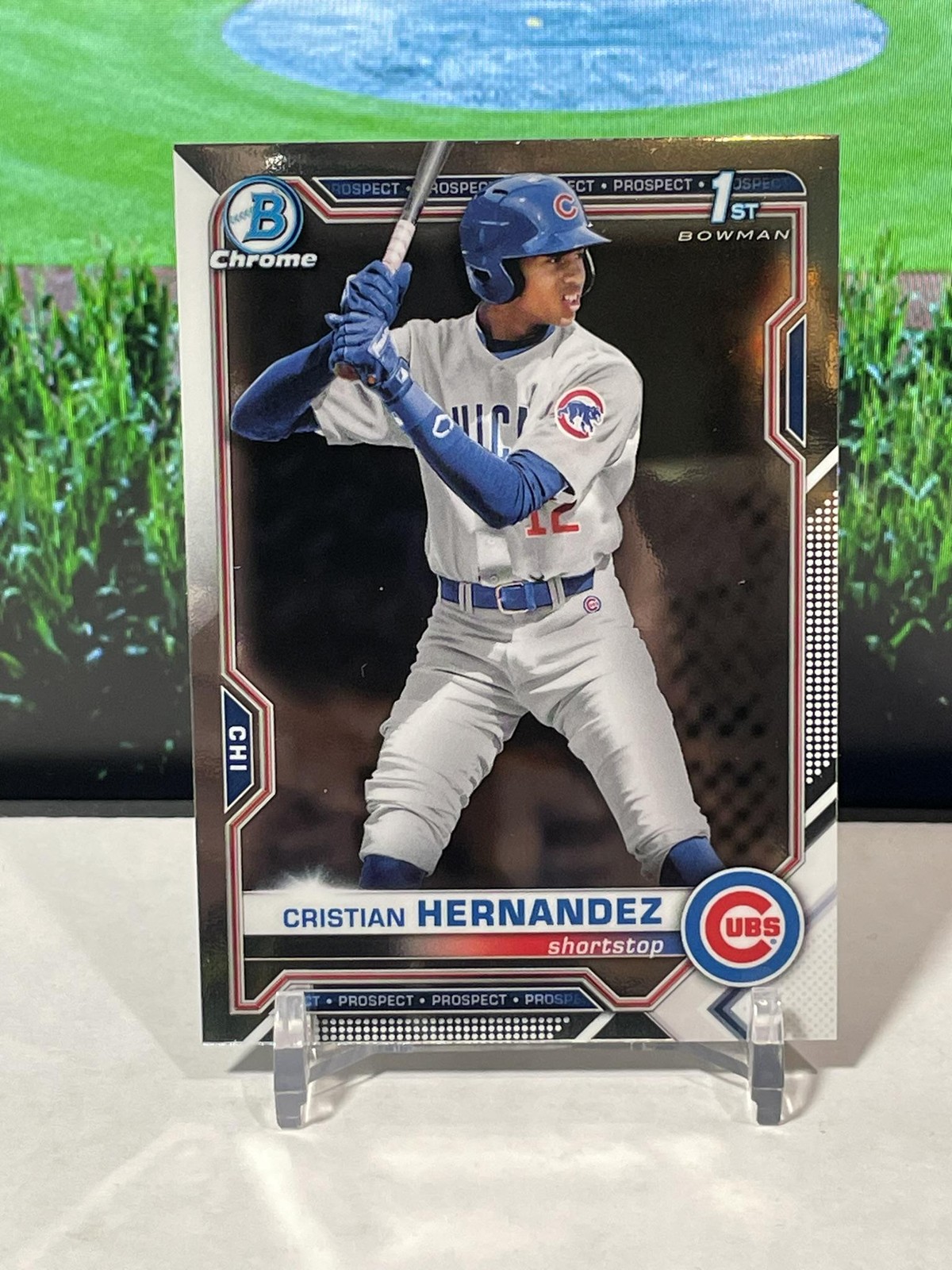 2021 Bowman Chrome #BCP-171 Cristian Hernandez Prospects