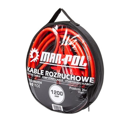 Starthilfekabel Überbrückungskabel 1200A 35mm2 6m Booster Kabel Auto