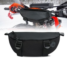 Motorcycle Handlebar Bag, Universal ATV Snowmobile Bike Front Bag Waterproof