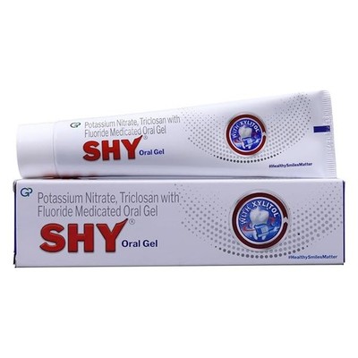 Group Pharma Shy Oral Gel (Pack of 1) The gel calms nerve activity 70GRM